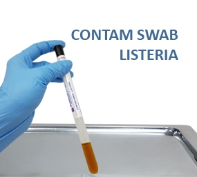 ContamSwab Listeria: detección rápida y sencilla de listeria en superficies