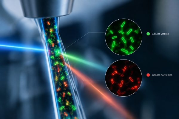 BIO- Citometría de flujo- bacterias