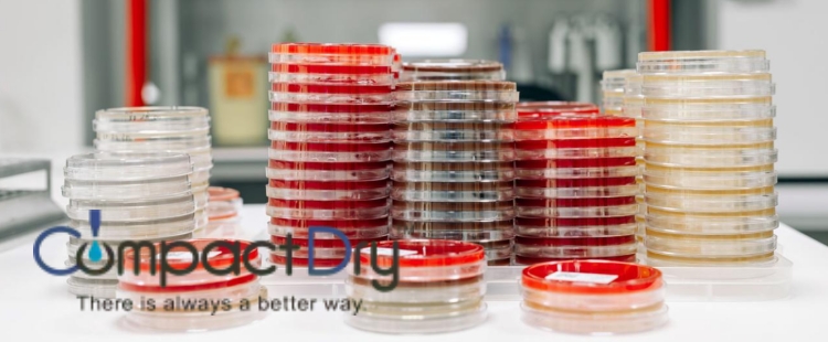 Preparación de medios de cultivo en laboratorio de microbiología