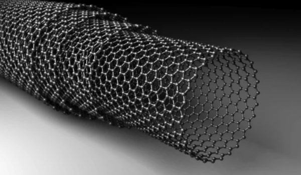 Estructura molecular tubular de carbono y nanomateriales de grafeno